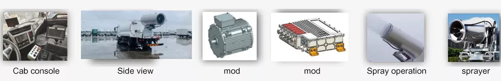 18 Tons Multifunctional Dust Suppression Vehicle