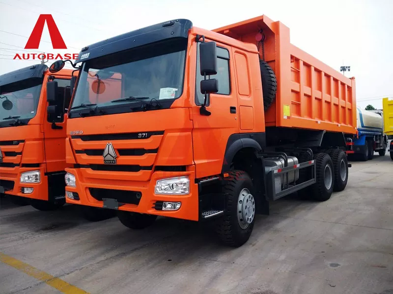 Sinotruk Howo 6 × 4 trucail dumpála
